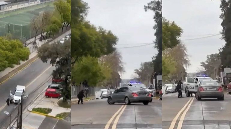 Feroz tiroteo al intentar robar un Pago Fácil