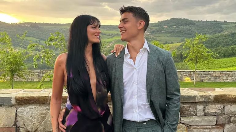 Oriana Sabatini y Paulo Dybala Oriana Sabatini y Paulo Dybala