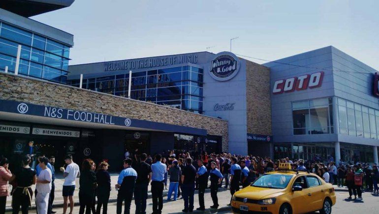 ¿Qué pasó en el centro comercial del Alto neuquino?