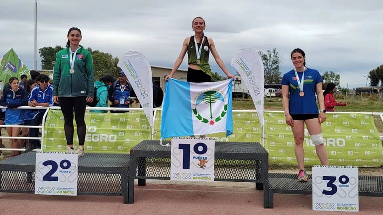 Neuquén volvió a sumar medallas gracias al atletismo.