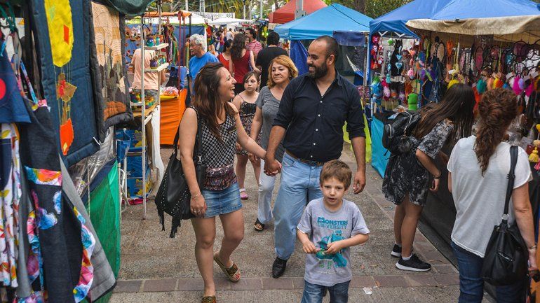 El Encuentro de Artesanos copó el centro de la ciudad