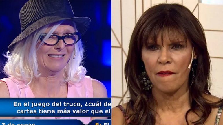 Anamá Ferreira explotó contra una participante de ¿Quien quiere ser millonario? y la escrachó en Twitter