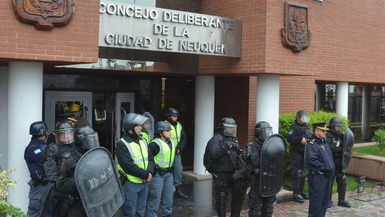 Arreglar los destrozos en el Concejo costará 600 mil pesos
