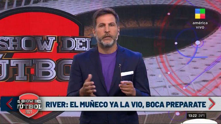 Toti Pasman, enfurecido con los que operan: ¿Le tiró a Vignolo?