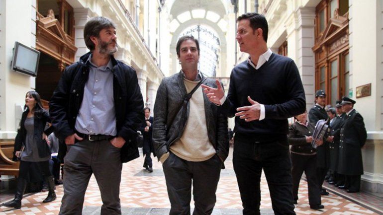 El Papa, junto a las tres víctimas del cura chileno