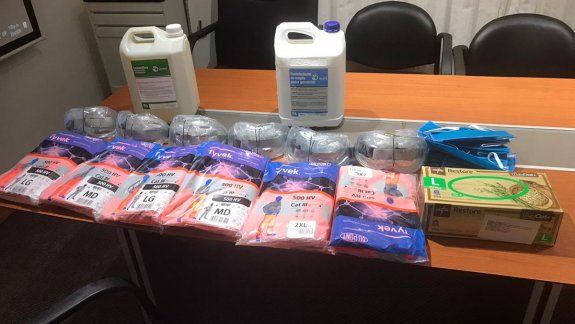 Bomberos voluntarios sumaron elementos de bioseguridad