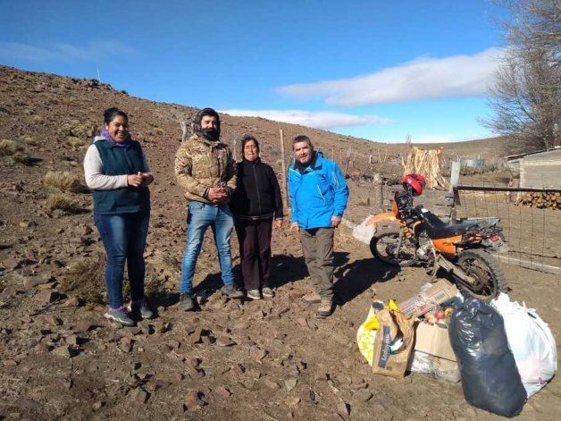 Entregaron donaciones en Sa&ntilde;i Co.