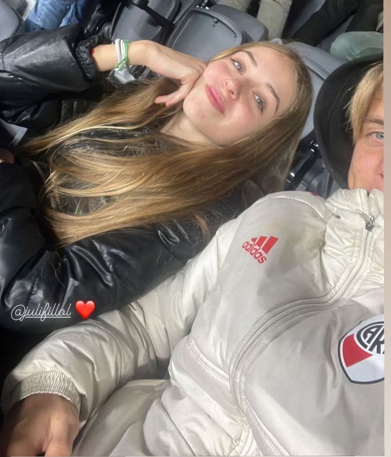 El hijo mayor de Wanda Nara presentó a su novia. El hijo mayor de Wanda Nara presentó a su novia.