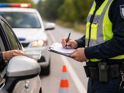 Un control vial en plena ruta puede derivar en multas si el conductor no presenta la documentación obligatoria. Un control vial en plena ruta puede derivar en multas si el conductor no presenta la documentación obligatoria.
