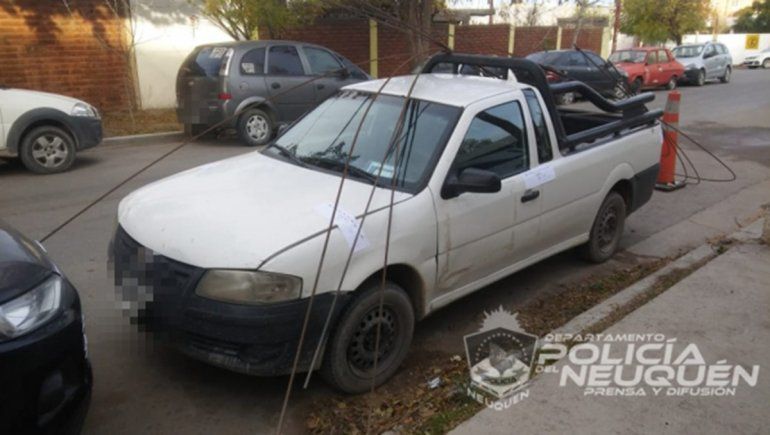 Demoraron a tres personas tras robar en una obra en construcción