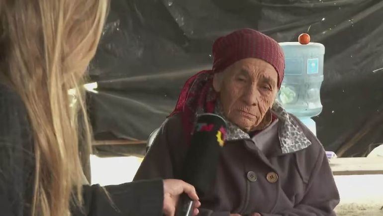 La inspección ocular comenzó en la casa de Catalina, abuela de Loan. La inspección ocular comenzó en la casa de Catalina, abuela de Loan.