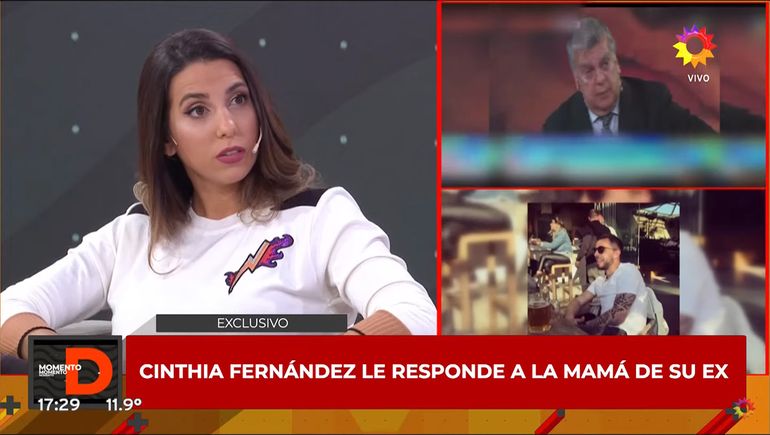 Cinthia Fernández destrozó a su ex suegra: Usted es una persona nefasta