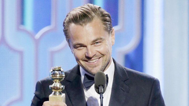 Mejor actor. Leo fue distinguido en ese rubro en los Globo de Oro.