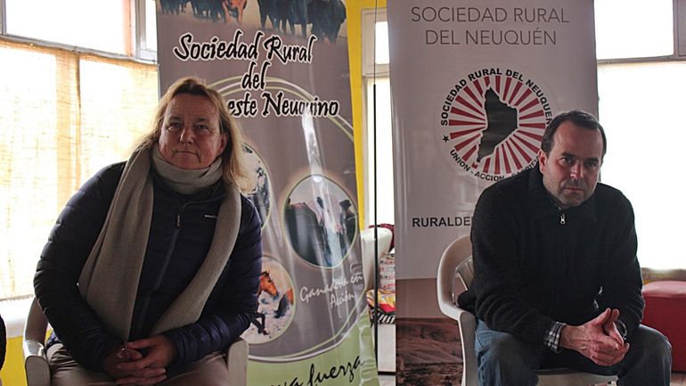 Los presidentes de la Sociedad Rural de Neuquén