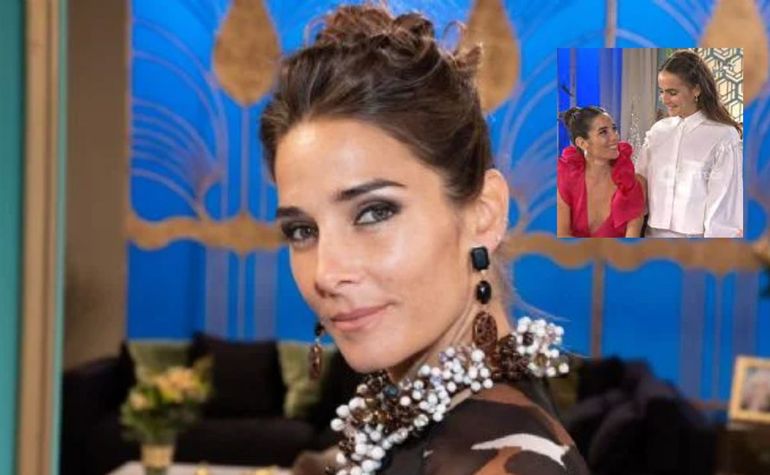 El parecido entre Juana Viale y su hija mayor es notorio.