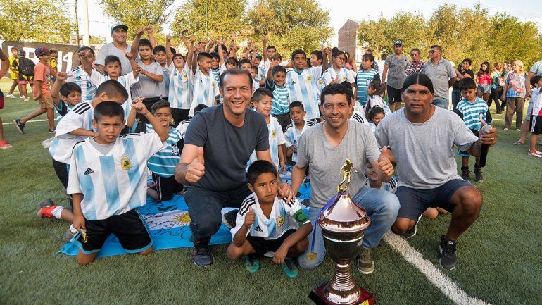 La redonda ya rueda en Villa Ceferino