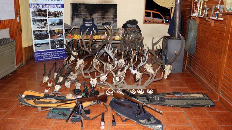 Cobraba en dólares y organizaba cazas ilegales