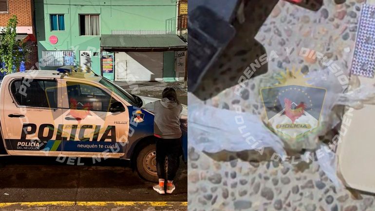 Plottier: a través de las cámaras, vieron a una dealer vendiendo y la detuvieron