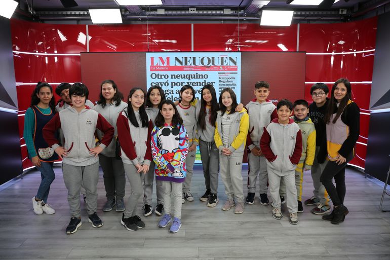 Los chicos del colegio Cumbres coparon la redacción de LMN