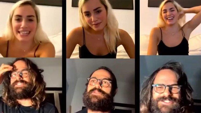 El vivo de Instagram de Lali y Peter que reveló una desconocida anécdota
