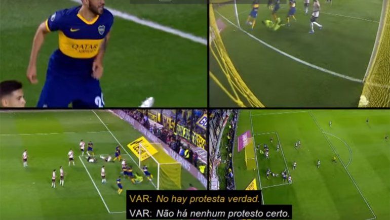 La Conmebol difundió los diálogos del VAR y estalló la polémica