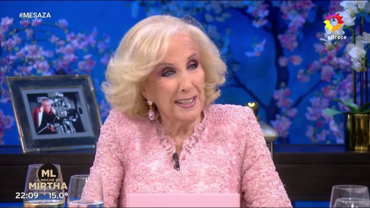 Mirtha Legrand se mostró consternada por el femicidio de Catalina Gutiérrez.