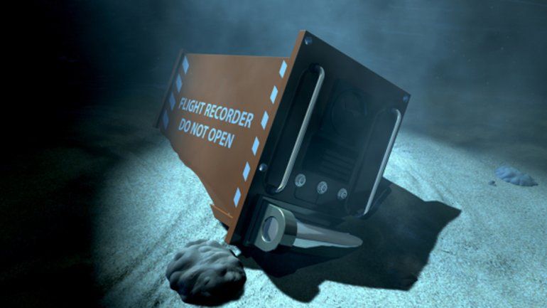 ¿Cómo funciona la caja negra de un avión?