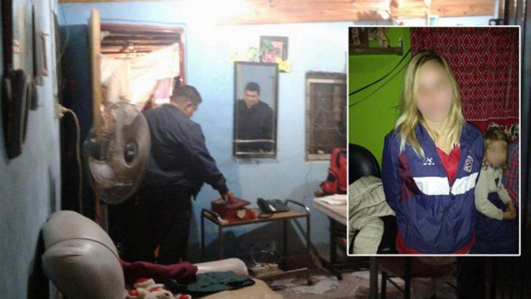 La joven fue detenida: al momento del crimen estaba de siete meses.