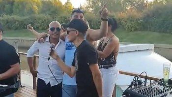 un ex boca fue sorprendido en una fiesta clandestina en el nordelta un ex boca fue sorprendido en una fiesta clandestina en el nordelta