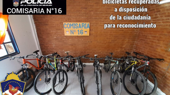 ¿Te robaron la bici? Andá a la comisaría a ver si está