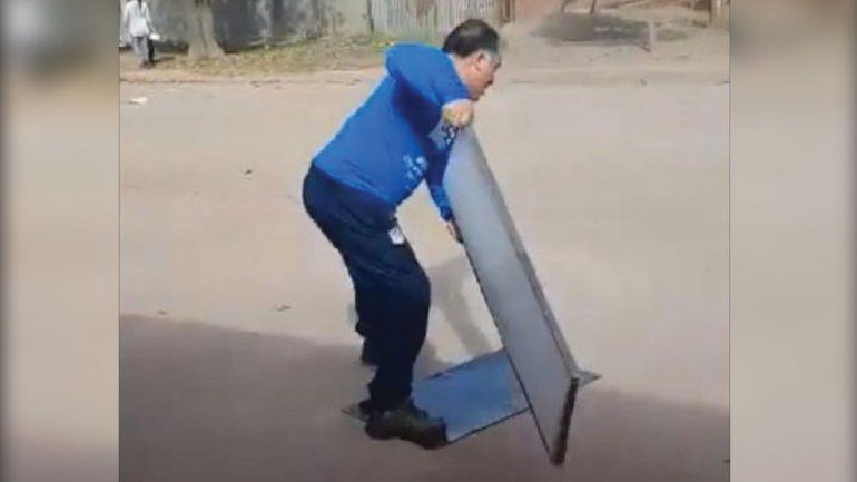 Viral: tucumano destruyó televisor tras eliminación de Argentina