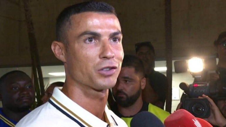 Cristiano Ronaldo habló después del 0-5 que sufrió su equipo.&nbsp;