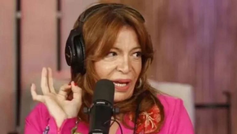 Lizy Tagliani celebró sus 55 años con una torta cargada de recuerdos y emoción en La Peña de Morfi