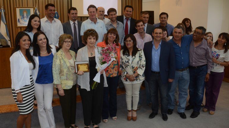 Declararon a Hilda López como Vecina Destacada de Neuquén