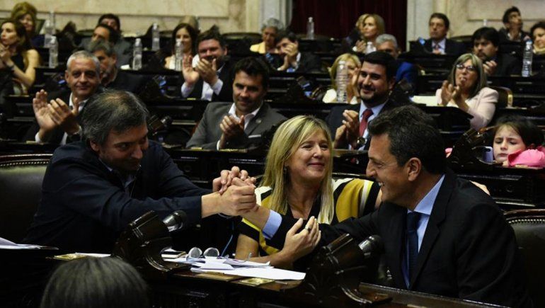 Massa puso igualdad de género en las comisiones de Diputados