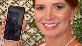 Una brasileña y un alemán se casaron sin haberse visto