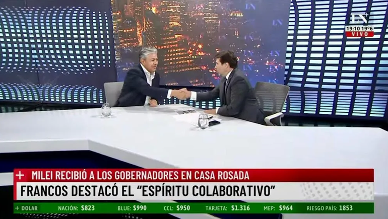 La frase con la que Rolando Figueroa rompió el hielo en una entrevista con Eduardo Feinmann
