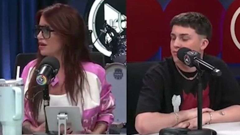 Tildaron de tóxico al hijo de Flor Peña y él reaccionó con un ácido comentario