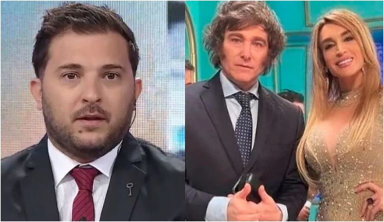 Diego Brancatelli se burló del noviazgo de Javier Milei y Fátima Florez y aseguró que no cree en ellos
