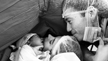 Londra celebró la llegada de su tercera hija. Londra celebró la llegada de su tercera hija.