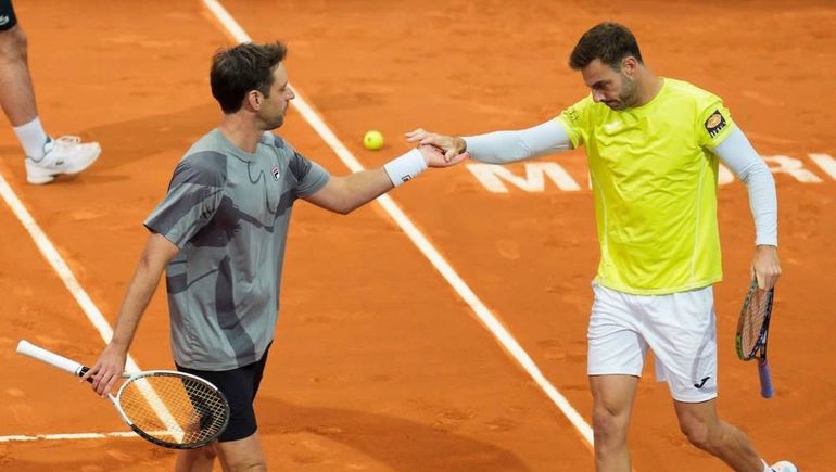 Horacio Zeballos y Marcel Granollers.&nbsp;