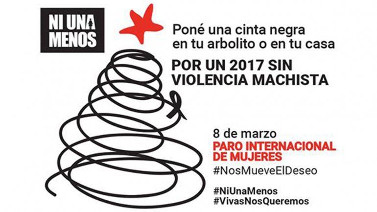 Lanzan campaña navideña contra la violencia machista