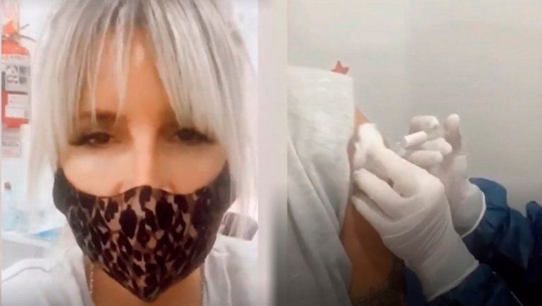 Flor Peña participó del testeo de la vacuna china