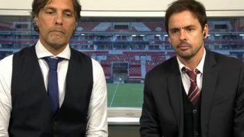 Gustavo López con Closs. Gustavo López con Closs.