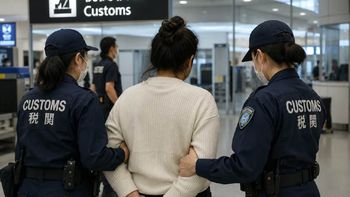 La mujer levantó las sospechas de las autoridades japonesas que la investigaron y descubrieron que llevaba casi un kilo de coaína en su cuerpo. La mujer levantó las sospechas de las autoridades japonesas que la investigaron y descubrieron que llevaba casi un kilo de coaína en su cuerpo.