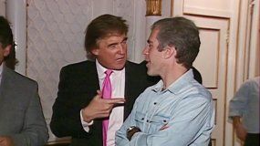 Apareció un video de Trump con un pederasta