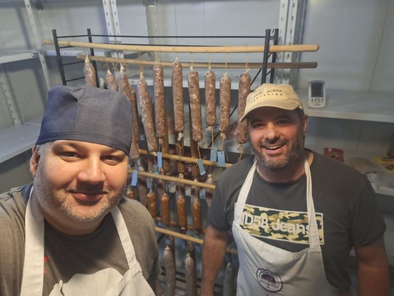 Rodrigo y Cristian, socios y amigos. Rodrigo y Cristian, socios y amigos.