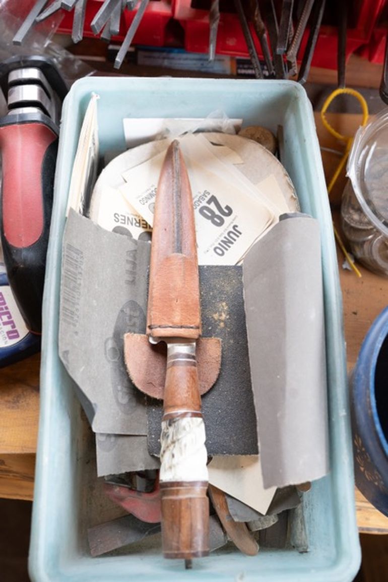 Rincones del taller Don Matías. Rincones del taller Don Matías.