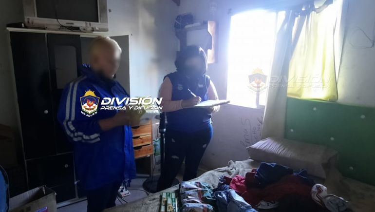 La Policía realizó un allanamiento a raíz del robo.