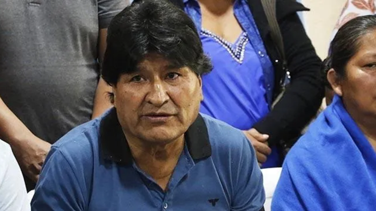 El expresidente Evo Morales